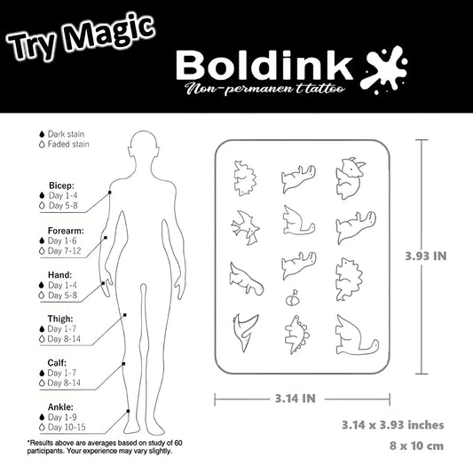 Temporary Tattoo Sticker - Waterproof, Custom Design for DIY Crafts, Logo & Wedding