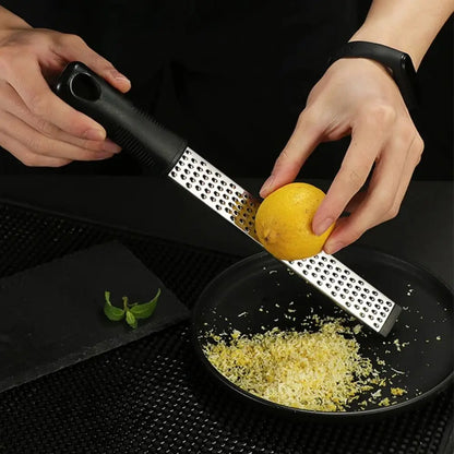 DU Stainless Steel Peel Lemon Cheese Vegetable Manual Grater Peeler Sharp Blade Choppable Cheese Kitchen Tools