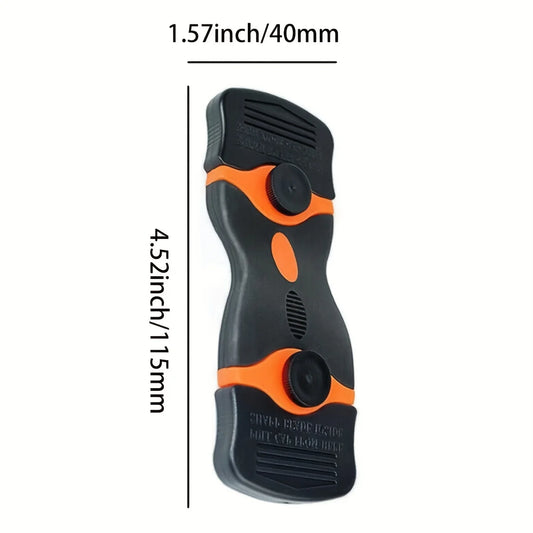 21pcs Razor Blade Scraper Double Edge Razor Scraper Remover Tool with Razor Blades for Labels Stickers Decals Removal Tint Vi