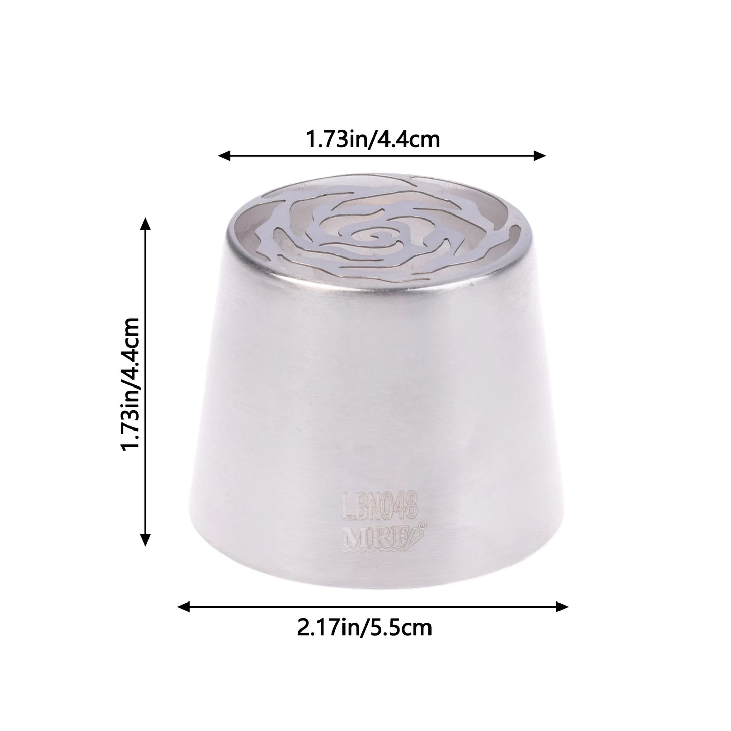 1Pc Stainless Steel Russian Piping Tips Christmas Cake Icing Frosting Nozzles For Cupcake Decoration DIY Kitchen Baking Tool 