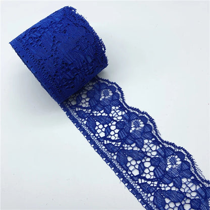 5yards/Lot 60mm Lace Ribbon Handicrafts Embroidered Net Lace Fabric Trim For Sewing Fabric Lace Ribbon Skirt Accessories - 16
