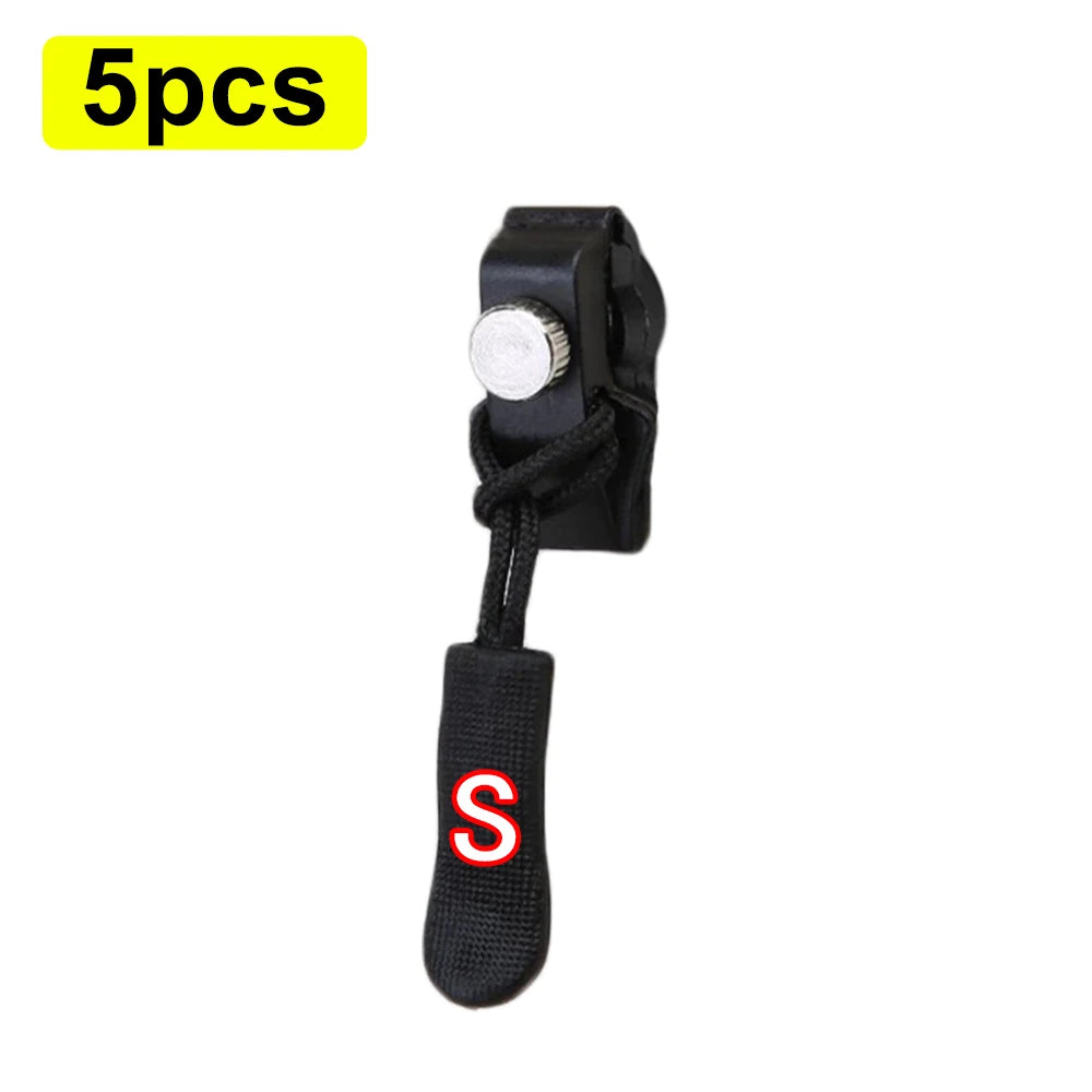 Universal Zipper Repair Kit Quick Instant Detachable Zipper Head Replacement Zipper Slider Pull for Jacket Bags Coat Free Sew