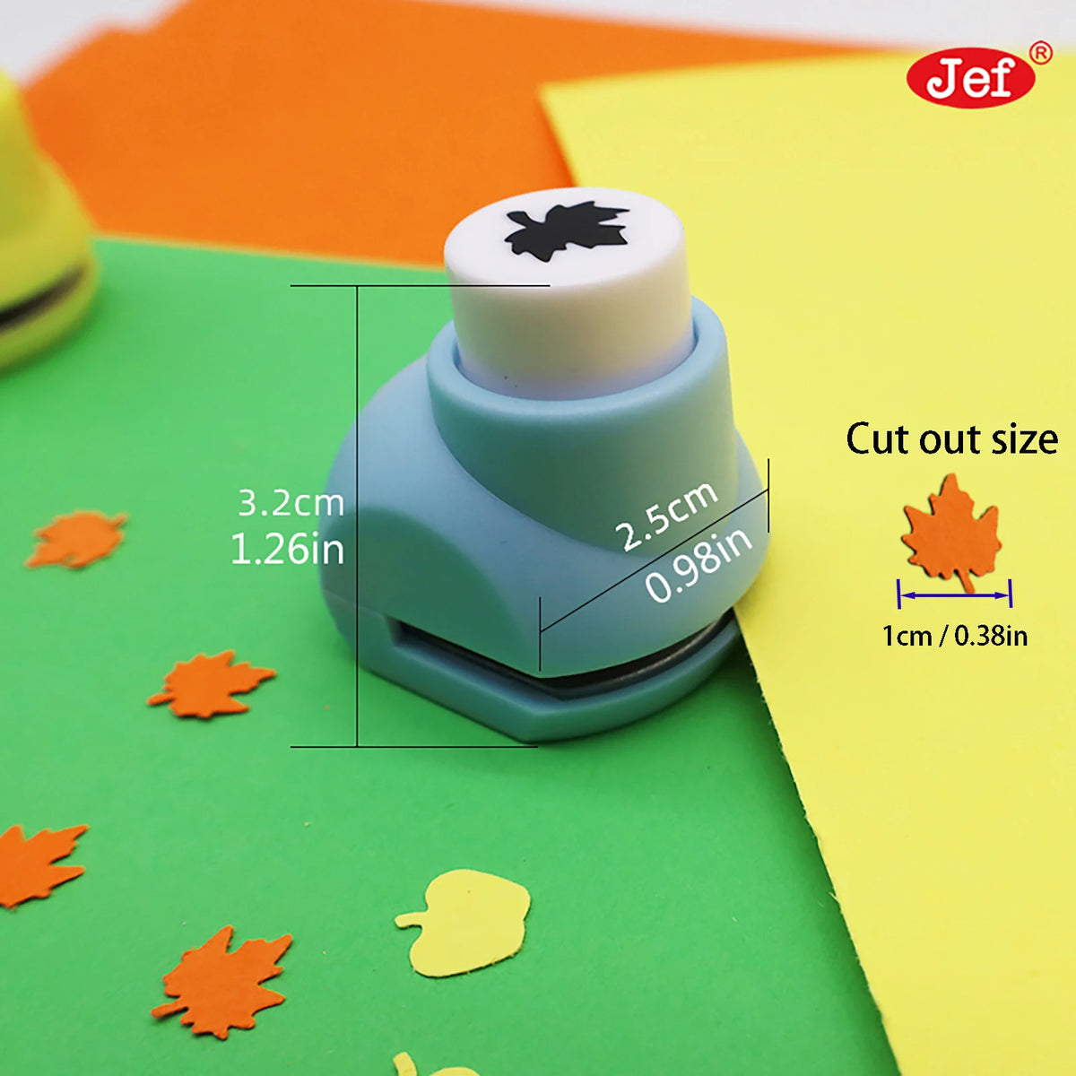 4pcs Mini Craft Punch Set, 4 Kind of Pattern Theme, Amazing Cut-out Shapes for Scrapbooking, Arts & Crafts, DIY Handwork & Mo