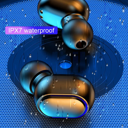 E7S TWS Wireless Headphones Bluetooth Earphone Control Sport Headset Waterproof Microphone Music Earphone Work On All Smartph