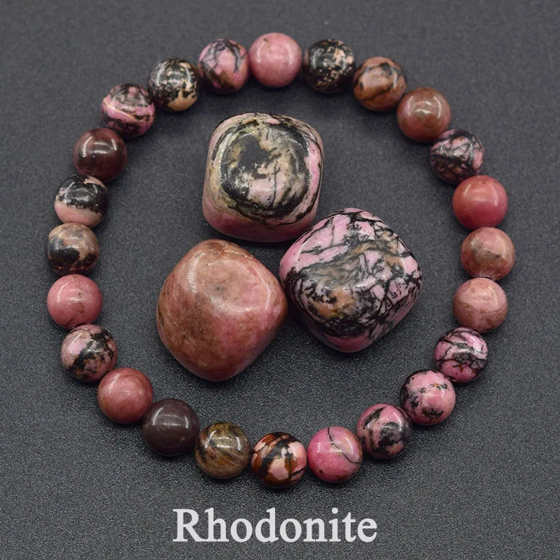 5A Natural Tiger Eye Bracelets Men Women Charm Natural Stone Jewelry Health Protection Soul Healing Couple Crystal Bead Brace
