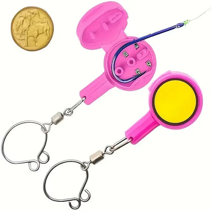 2pcs Fishing Gadgets: Knotting Tool, Outdoor Fishing Supplies Tools For Multifunctional Fishing - Other