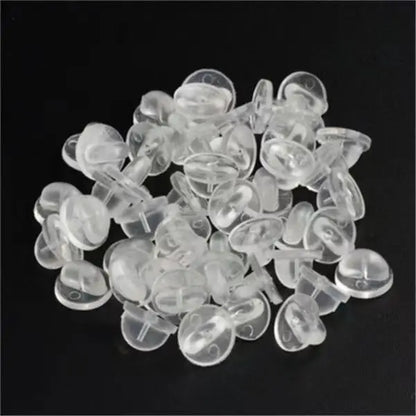 10 pieces/pack Safety Brooches Lock Locking Clasp Metal Pins Back Button Buckle Bulk Pin Keepers Brooch base Jewelry Accessor
