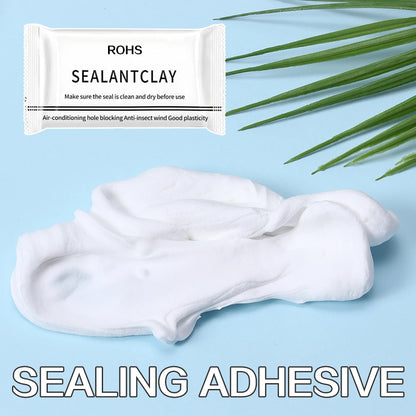5/10/15Pcs White Seal Putty Waterproof Duct Seal Repair Sealing Clay & Moldable Silicone Putty Ideal for Sealing Wall Holes