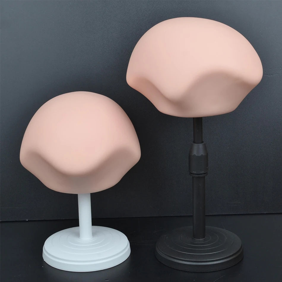 Mannequin Manikin Head Wig Stand With Adjustable Model Flocking Wig Hair Glasses Display Male Female Mannequin Head Model