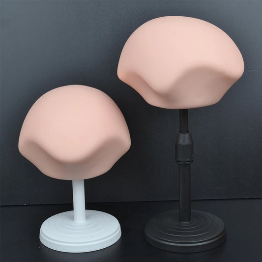 Mannequin Manikin Head Wig Stand With Adjustable Model Flocking Wig Hair Glasses Display Male Female Mannequin Head Model