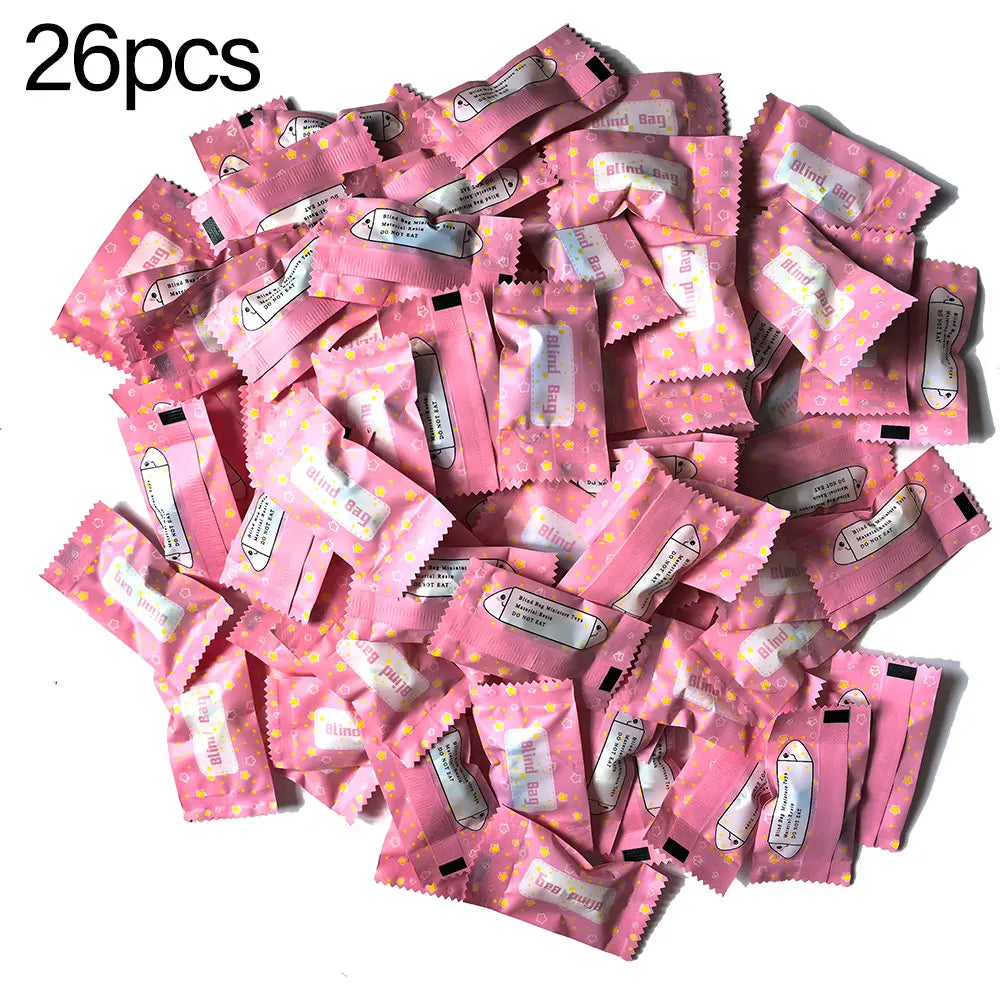 Adorable Miniature Food Beverage Items Candy Bag Mock Ups Party Favors Surprise Gifts Christmas Piñata Stuffer Animal Props
