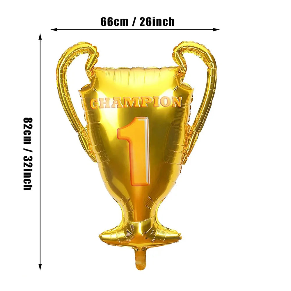 Soccer Theme Disposable Tableware Set Paper Plates Cups Napkins Tablecloth For Birthday Parties - GRAY