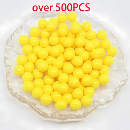 100/200/500/1000PCS Standard 6MM Paintball Locke G18 Pull Box Toy Gun Security Plastic Ball BB Shotgun Pistol Sniper Bullet