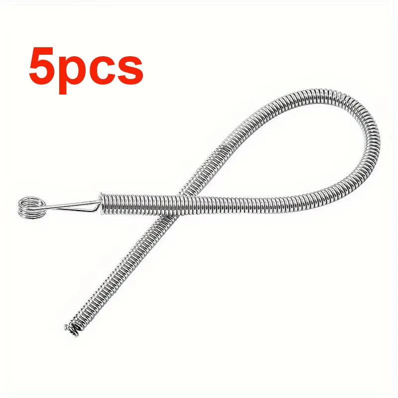 Bendable Spring Drawstring Threader Clip Pants Hoodies Elastic Band Lace Cord Flexible Drawstring Thread DIY Sewing Accessori