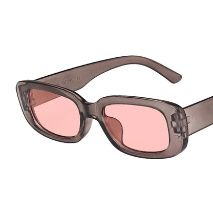 BEGREAT Fashion Retro Small Rectangle Sunglasses Brand Designer Vintage Travel Female Sun Glasses Eyewear Shade UV400 Protect