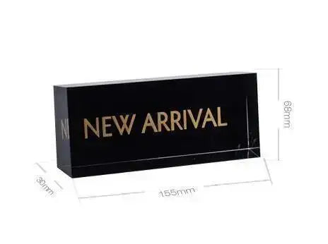 Store Shop Advertising Signage Logo Mark Brand Plate Acrylic Block Letters Block Customized Price Info Billboard - New Arriva