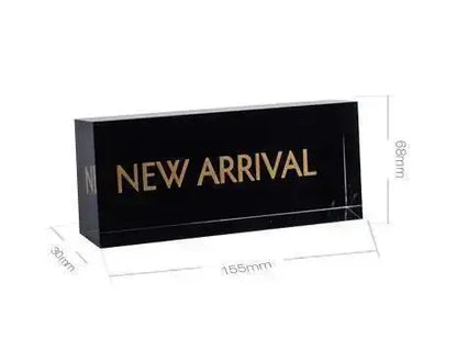 Store Shop Advertising Signage Logo Mark Brand Plate Acrylic Block Letters Block Customized Price Info Billboard - New Arriva