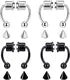 Women Fake Piercing Nose Ring Hoop Septum Non Piercing Nose Clip Rock HipHoop Stainless Steel Magnet Fashion Punk Body Jewelr