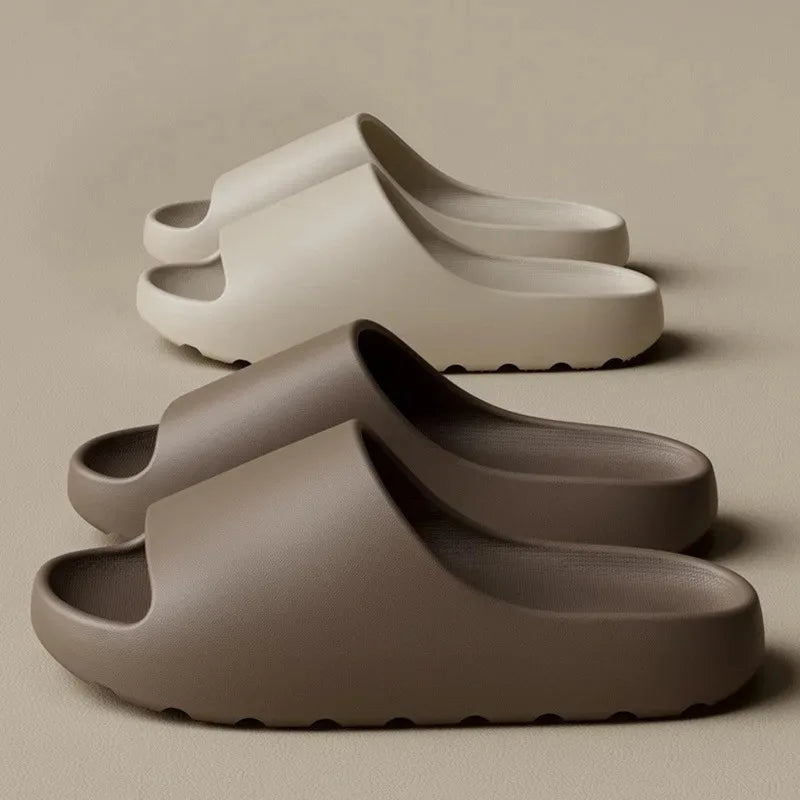 Coconut Slippers Cloud Thick-soled Sandals Summer Fashion Soft Bottom Beach Men Slippers Women's Sandals EVA Slides
