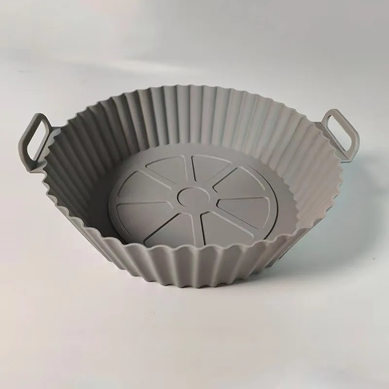 Silicone Air Fryer Liner, Reusable Round Liners for Tower,BPA-Free Non-Stick Silicone Air Fryer Accessories
