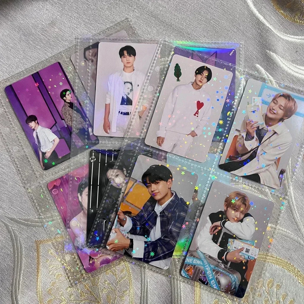 10pcs Photo Album Inner Pages A5 Kpop Binder Photocard Holder Photocard Binder Inlay Idol Card Collect Book Inner Page 포토카드 바