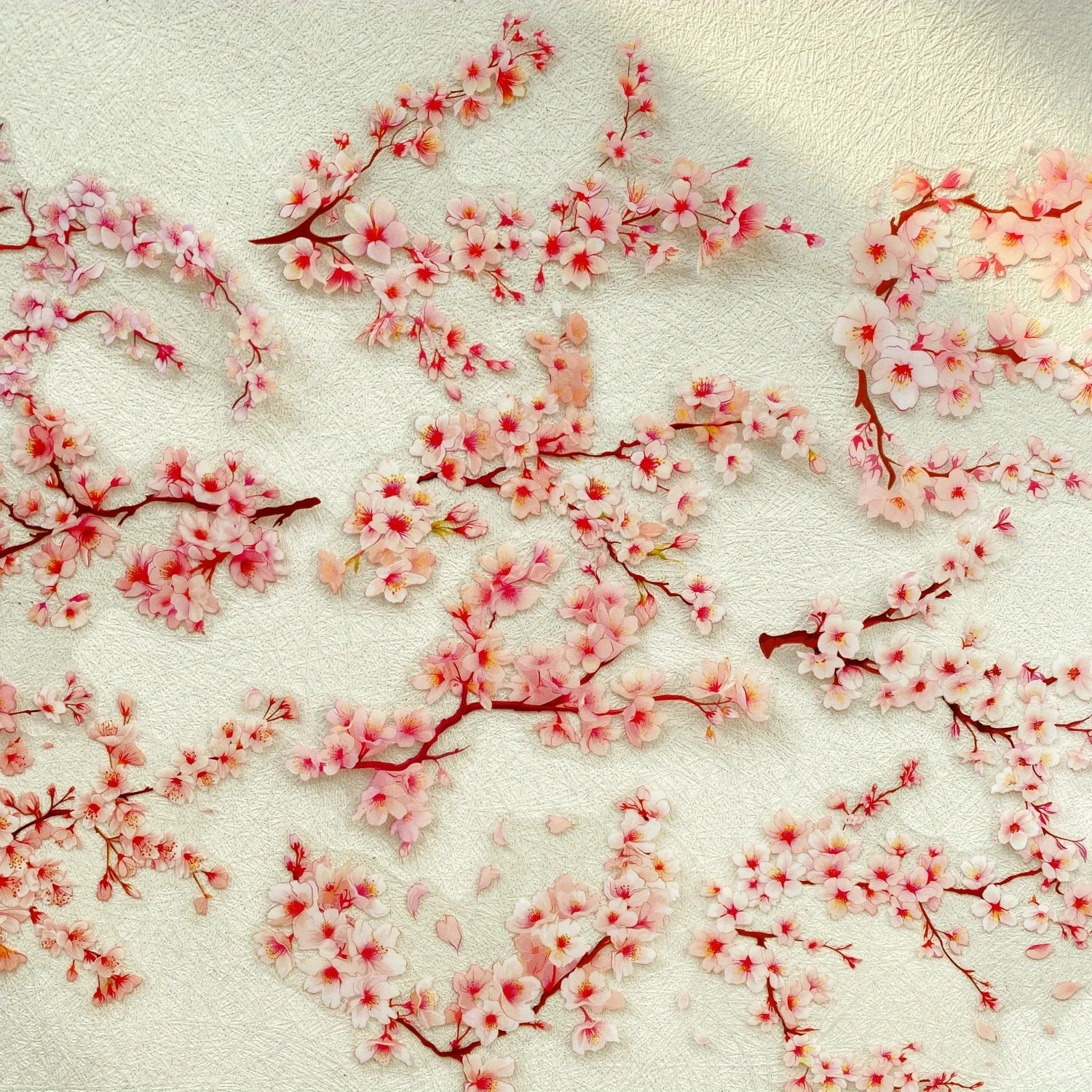 Journamm 20pcs Branches DIY Journal Material PET Stickers Scrapbooking Arts and Crafts Projects Decor Photo Album Collage