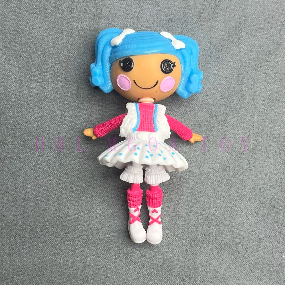 Original 8-10cm Can Choose Lalaloopsy Little Sister and Pet Dolls PVC Holiday Gift Collection Pvc Toys - A1-1PC