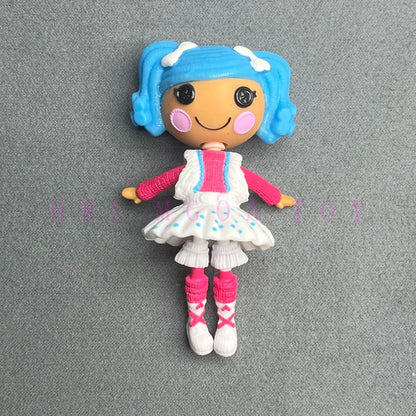 Original 8-10cm Can Choose Lalaloopsy Little Sister and Pet Dolls PVC Holiday Gift Collection Pvc Toys - A1-1PC