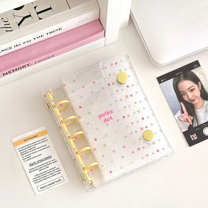 M5 Handbook inner Page 3-inch Card Booklet Loose Page DIY Binder Photocards Collect Book Diary Agenda Planner DIY Cover Album