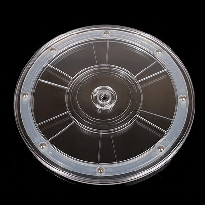 Turntable Acrylic 360 Rotating Display Stand Transparent Round Base Lazy Susan Jewelry Decor Swivel Plates Furniture Hardware