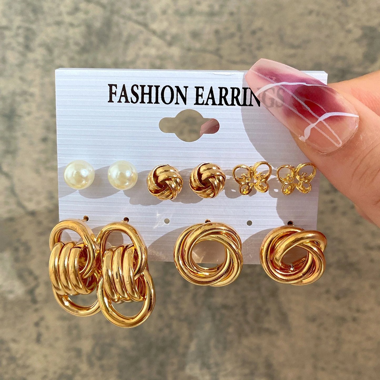 68 Pcs Boho Chic Jewelry Set Vintage Heart Pearl Zircon Butterfly Pendant Earrings Ring Necklace For Women Daily Wear Gifts 2