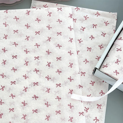 10pcs Bowknot Sydney Paper Hand-Kneaded Paper Cotton Paper Bouquet Flower Wrapping Paper Flower Wrapping Paper Cake Baking Gi