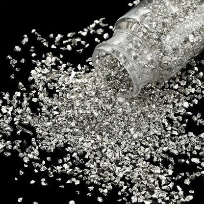 30g/Bottle Glass Crushed Stones Resin Fillings for DIY Epoxy Resin Mold Irregular Crystal Nail Art Decoration Jewelry Making 