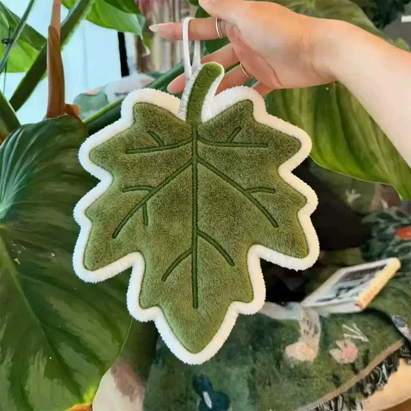 Creative Hand Towel Handkerchief Kitchen Towels Super Absorbent Towel Hanging Cleaning Cloth Bathroom Kitchen Accessories 손수건
