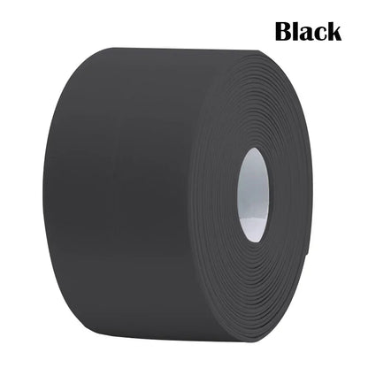 1/2/3.2M Self-adhesive Sealing Tape PVC Oil-Proof Kitchen Sink Edge Caulk Tape Waterproof Bathroom Toilet Corner Wall Sticker