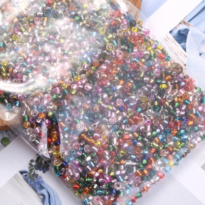1000/500/200Pcs 4/3/2mm Glass Transparent Seed Bead Spacing Beads For Hand-Beading Diy Jewelry Accessories Bracelet Necklace