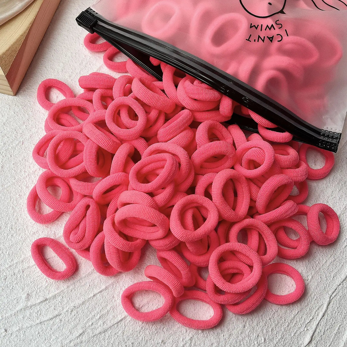 20/50pcs Kids Elastic Hair Bands Girls Sweets Scrunchie Rubber Band for Children Hair Ties Clips Headband Baby Hair Accessori