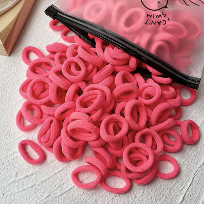 20/50pcs Kids Elastic Hair Bands Girls Sweets Scrunchie Rubber Band for Children Hair Ties Clips Headband Baby Hair Accessori