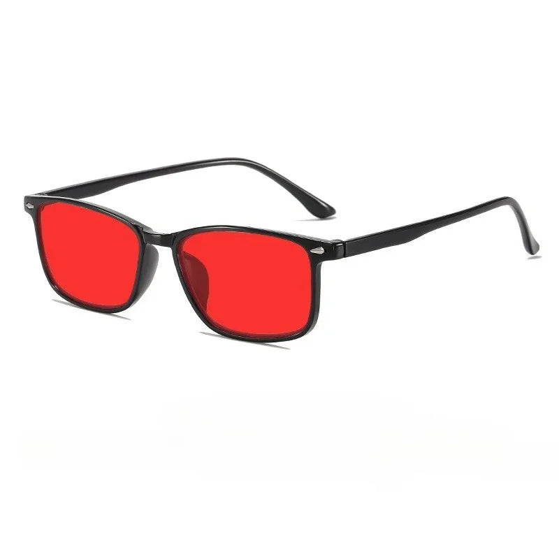 Blue Light Blocking Glasses for Watch Mobile Phones Play Computer Competitive Games Women's Style Orange or Red Lenses Goggle