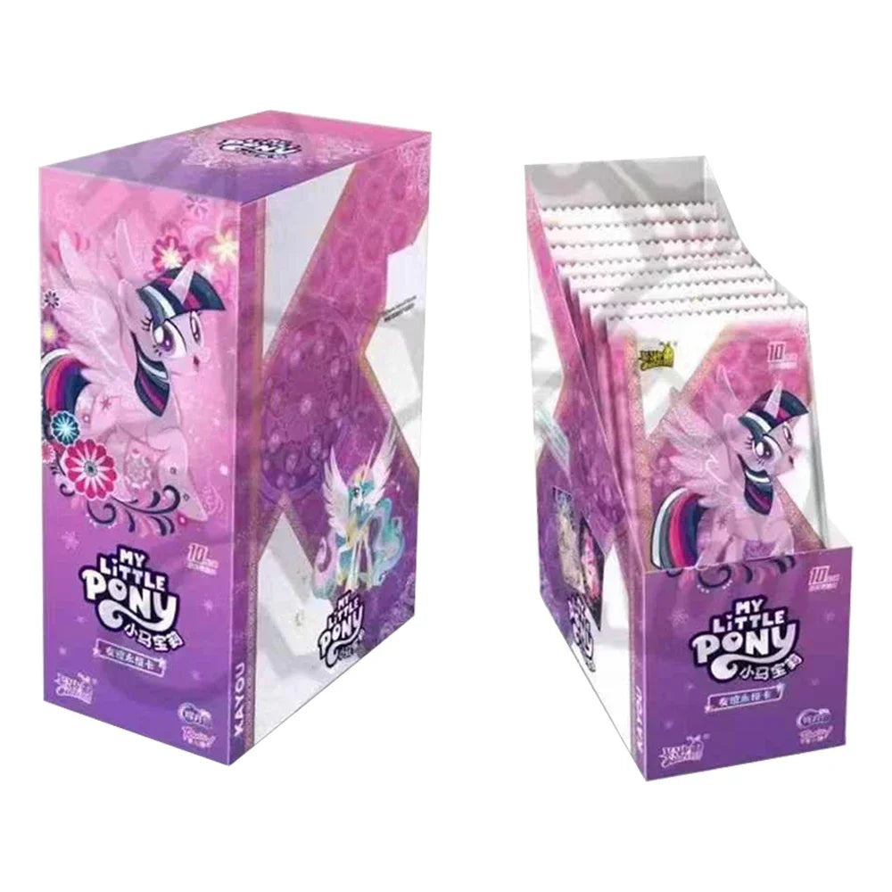 KAYOU Genuine My Little Pony Card 40th Anniversary Limited Friendship Eternal Card Rare SC SGR Cards Toy Gift Princess Card -