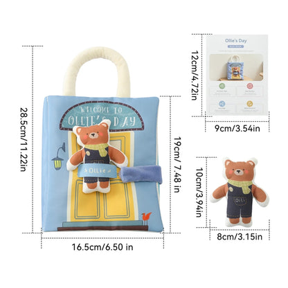 Montessori Cloths Toys Magic Cotton Animal Tissue Box Kids Finger Exercise Cloth Busy Box Toys Baby Educational Activity Sens