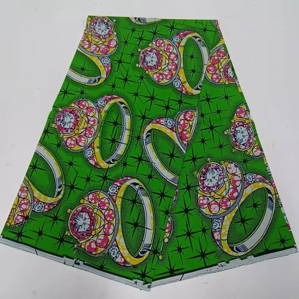 2024 6 Yards 100% Cotton Veritable Wax Pagne African Super Real Holland Wax VL Original Batik Lace Dress Dutch Loincloth