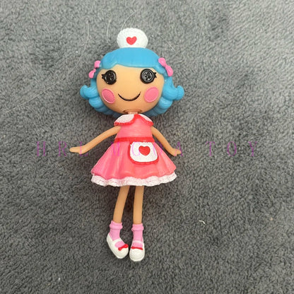 Original Lalaloopsy 8-10cm Little Sister and Pet Dolls PVC Holiday Gift Collection Pvc Toys - A24-1PC