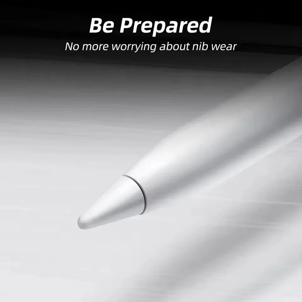 Replacement Pencil Tips for Apple Pencil 1st 2nd Generation iPencil Smooth Spare Nibs for iPad Pro Pencil 1/2 Stylus Fine Nib