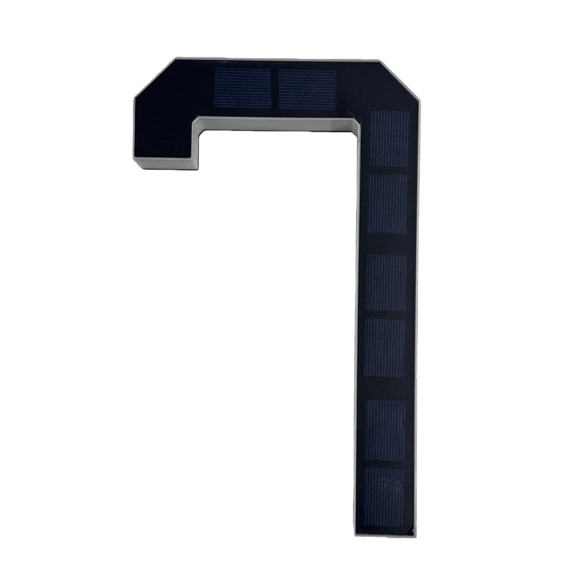 Personalized Solar Powered Address Number Waterproof Modern Address Number for Outside House Light Up Courtyard Hotel Bar - 7