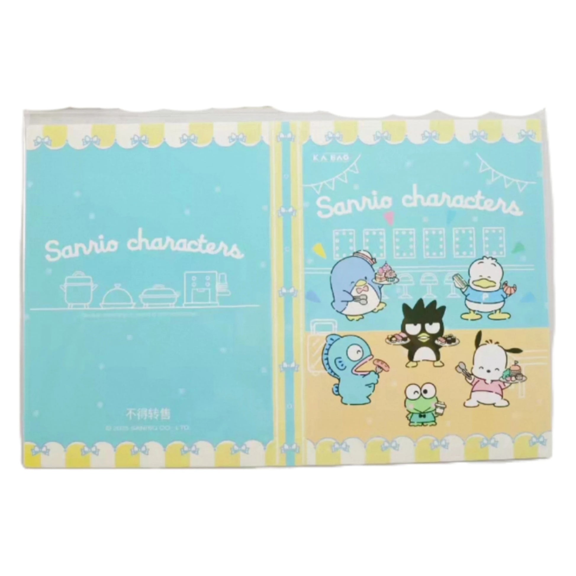 Original Box Card Sanrio Cute Anime Genuine Authorization Party Plan Characters Kuromi Kitty Melody Collection Birthday Gift