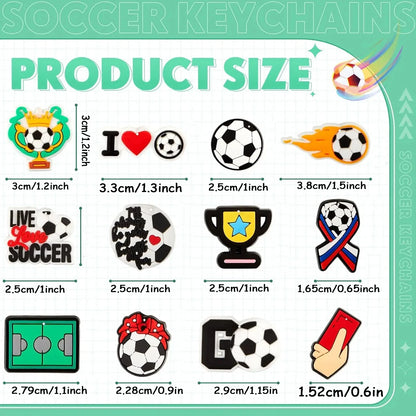 Soccer Party Favors Football Theme Bracelets Keychain Pin Ball Maze Game Gifts Birthday Party Pinata Fillers Christmas Gift
