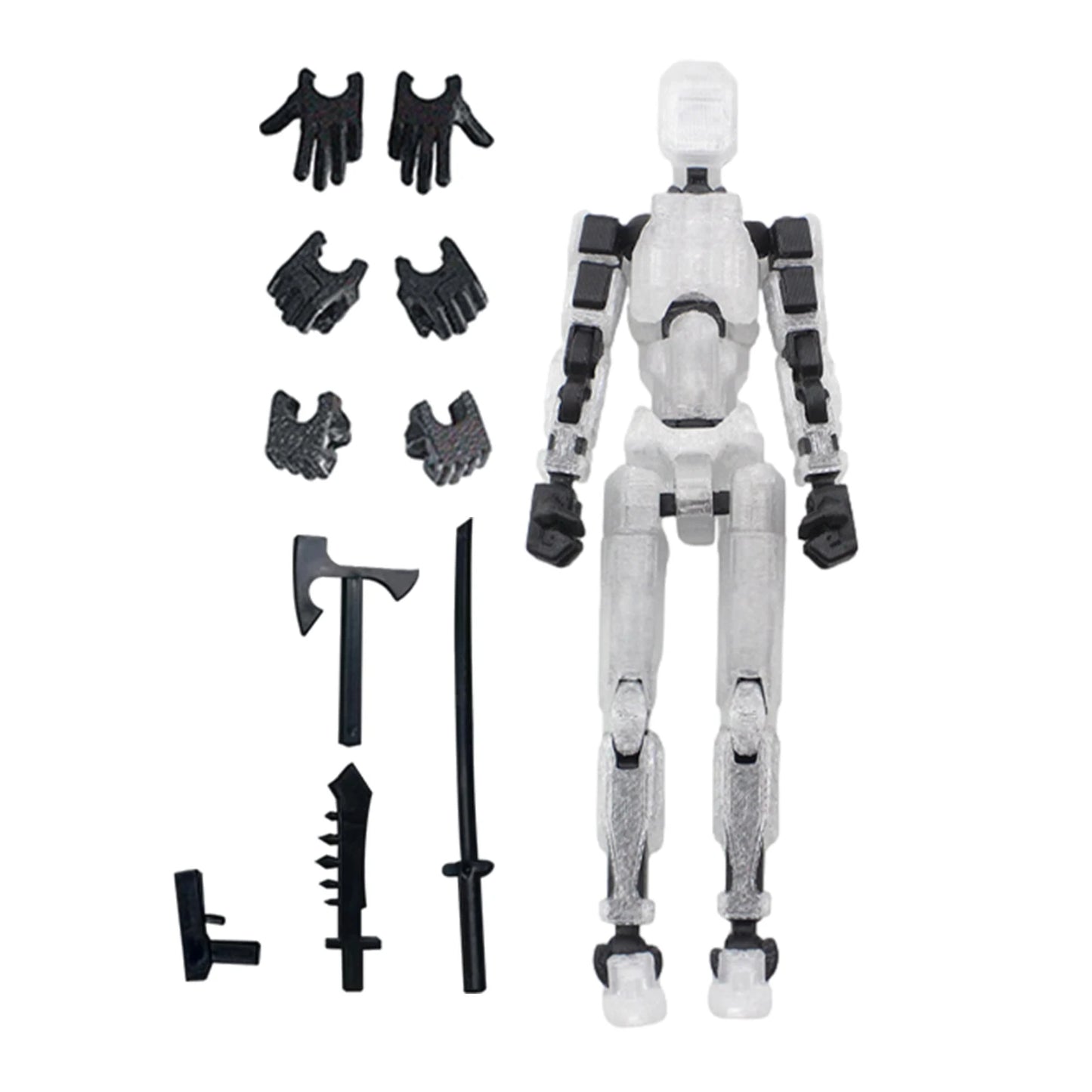 1PCS 13 Joints Figure Articulate Movable Dummy Doll Diy Assembly Toy 3D Printed Action Figure Stop Motion Animation Dummy - b