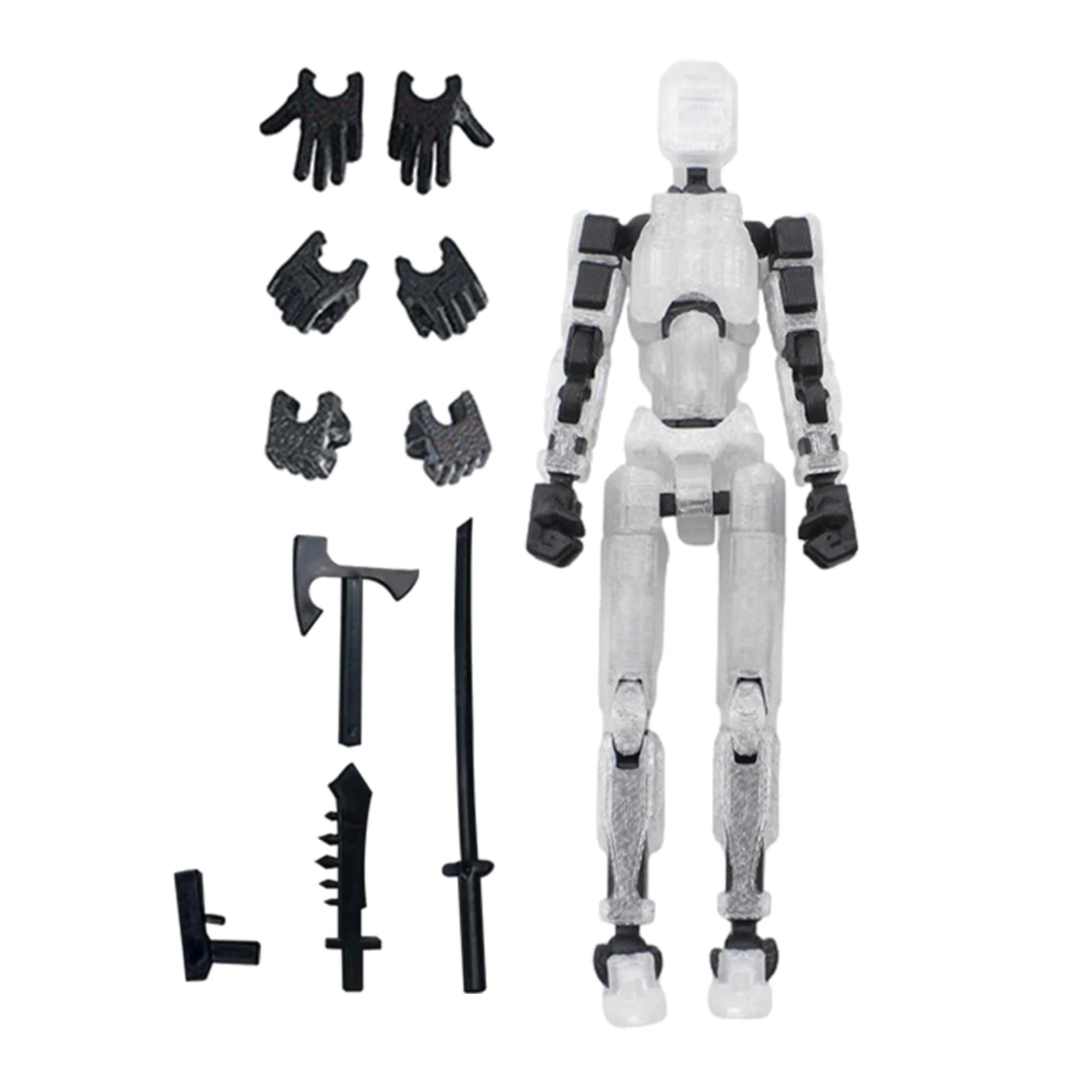 1PCS 13 Joints Figure Articulate Movable Dummy Doll Diy Assembly Toy 3D Printed Action Figure Stop Motion Animation Dummy - b
