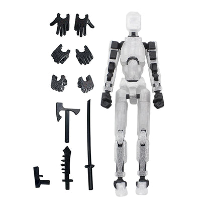 1PCS 13 Joints Figure Articulate Movable Dummy Doll Diy Assembly Toy 3D Printed Action Figure Stop Motion Animation Dummy - b